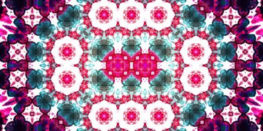 Kusursuz soyut desenli afiş. Soyut afiş arkaplanı. Geniş sanat dokusu. Etnik arkaplan