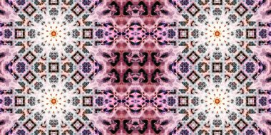 Kusursuz soyut desenli afiş. Soyut afiş arkaplanı. Geniş sanat dokusu. Etnik arkaplan