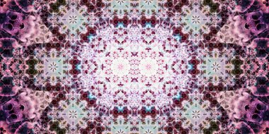 Kusursuz soyut desenli afiş. Soyut afiş arkaplanı. Geniş sanat dokusu. Etnik arkaplan