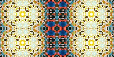 Kusursuz soyut desenli afiş. Soyut afiş arkaplanı. Geniş sanat dokusu. Etnik arkaplan