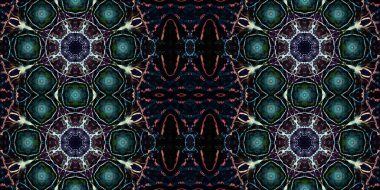 Kusursuz soyut desenli afiş. Soyut afiş arkaplanı. Geniş sanat dokusu. Etnik arkaplan