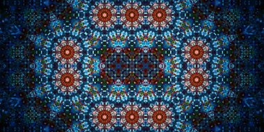 Kusursuz soyut desenli afiş. Soyut afiş arkaplanı. Geniş sanat dokusu. Etnik arkaplan