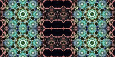 Kusursuz soyut desenli afiş. Soyut afiş arkaplanı. Geniş sanat dokusu. Etnik arkaplan