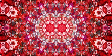 Kusursuz soyut desenli afiş. Soyut afiş arkaplanı. Geniş sanat dokusu. Etnik arkaplan