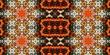 Kusursuz soyut desenli afiş. Soyut afiş arkaplanı. Geniş sanat dokusu. Etnik arkaplan