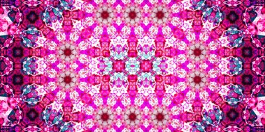 Kusursuz soyut desenli afiş. Yaratıcı arka plan. Geniş simetrik doku. Moda arkaplanı