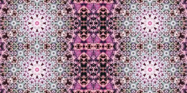 Kusursuz soyut desenli afiş. Soyut afiş arkaplanı. Geniş sanat dokusu. Etnik arkaplan