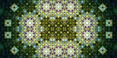 Kusursuz soyut desenli afiş. Yaratıcı arka plan. Geniş simetrik doku. Moda arkaplanı