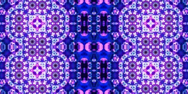 Kusursuz soyut desenli afiş. Yaratıcı arka plan. Geniş simetrik doku. Moda arkaplanı