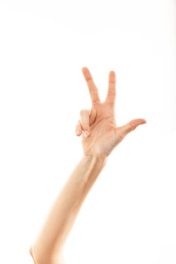 Üç parmaklı sayma