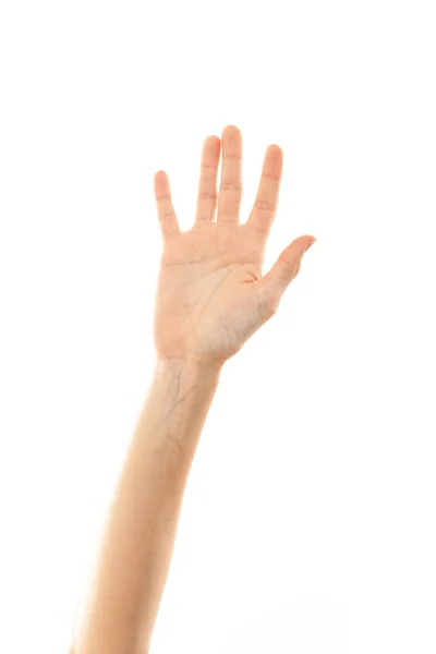 Hand einer jungen Frau — Stockfoto