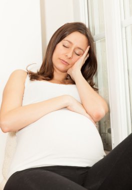 hamile kadın dinlenme