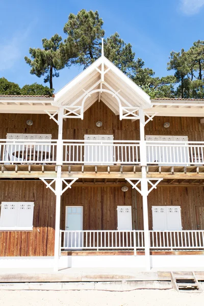 Casa típica cuenca de Arcachon — Foto de Stock