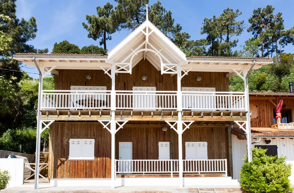 Casa típica cuenca de Arcachon — Foto de Stock