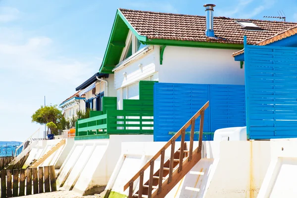 Typical house Arcachon basin — Stock Photo, Image