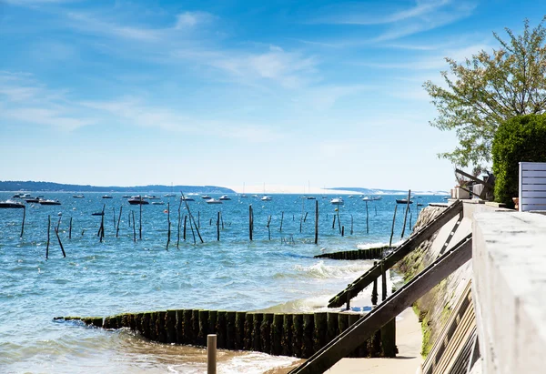 Casa típica cuenca de Arcachon — Foto de Stock