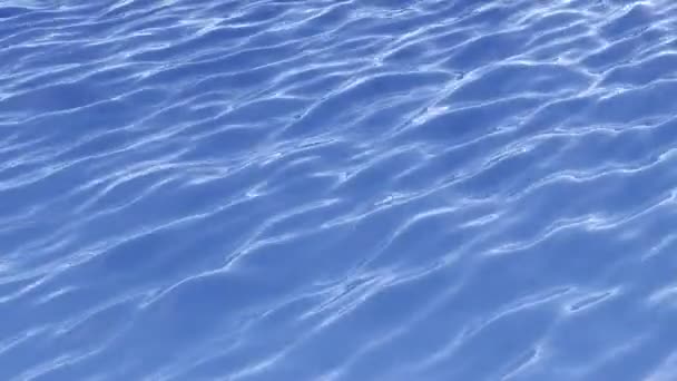 Las olas de la animación azul del mar en full hd — Vídeo de stock