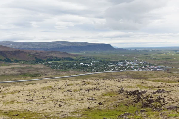 アイスランドの夏の典型的な風景. — ストック写真