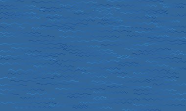 Dalgalar ve gradyanlarla soyut mavi desen