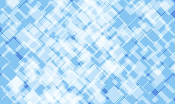 ランダムな菱形の青い背景 — ストックベクタ