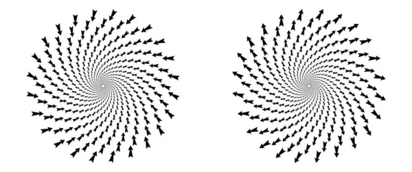 圆形作为标志或图标 半色调效果 — 图库矢量图片