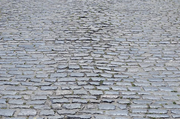 Cobblestones on street as background — Stock Photo, Image