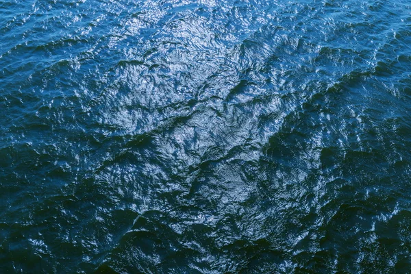 Вид з повітря на воду з відображенням — стокове фото