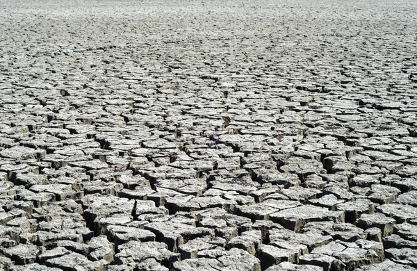 Il riscaldamento globale. terra incrinata come deserto — Foto Stock