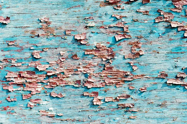 Old paint on wooden texture — Stock Photo, Image