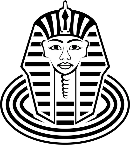 Ilustração do vetor do faraó Gráficos Vetores