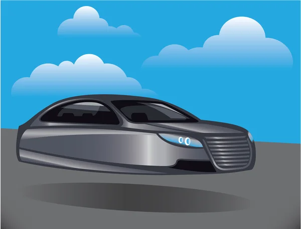 Hover Car vector — Stock Vector