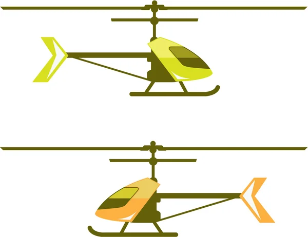 Tiny Helicopter — Stock Vector