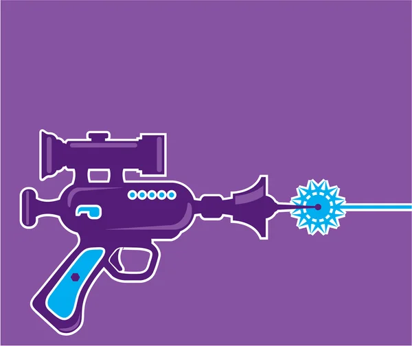 Laser Gun Vector — Stock Vector