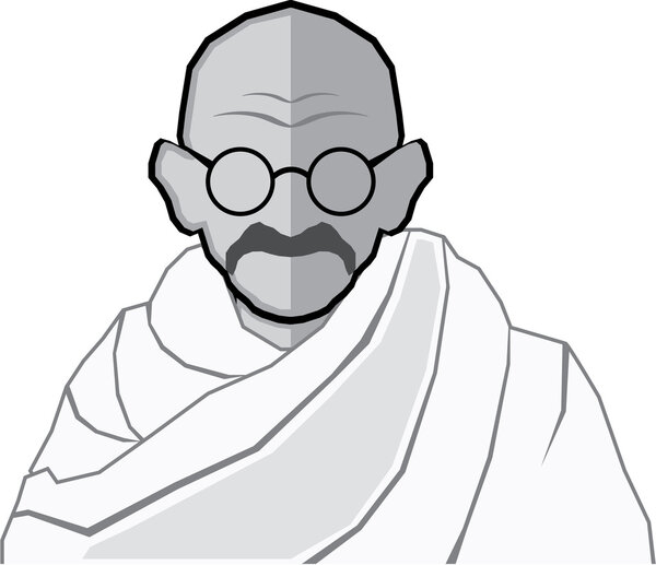 Ghandi Vector