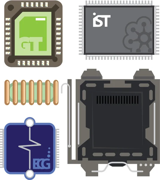 Éléments informatiques — Image vectorielle