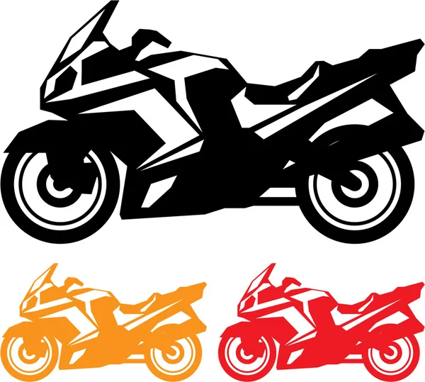 Vector de motocicleta — Vector de stock