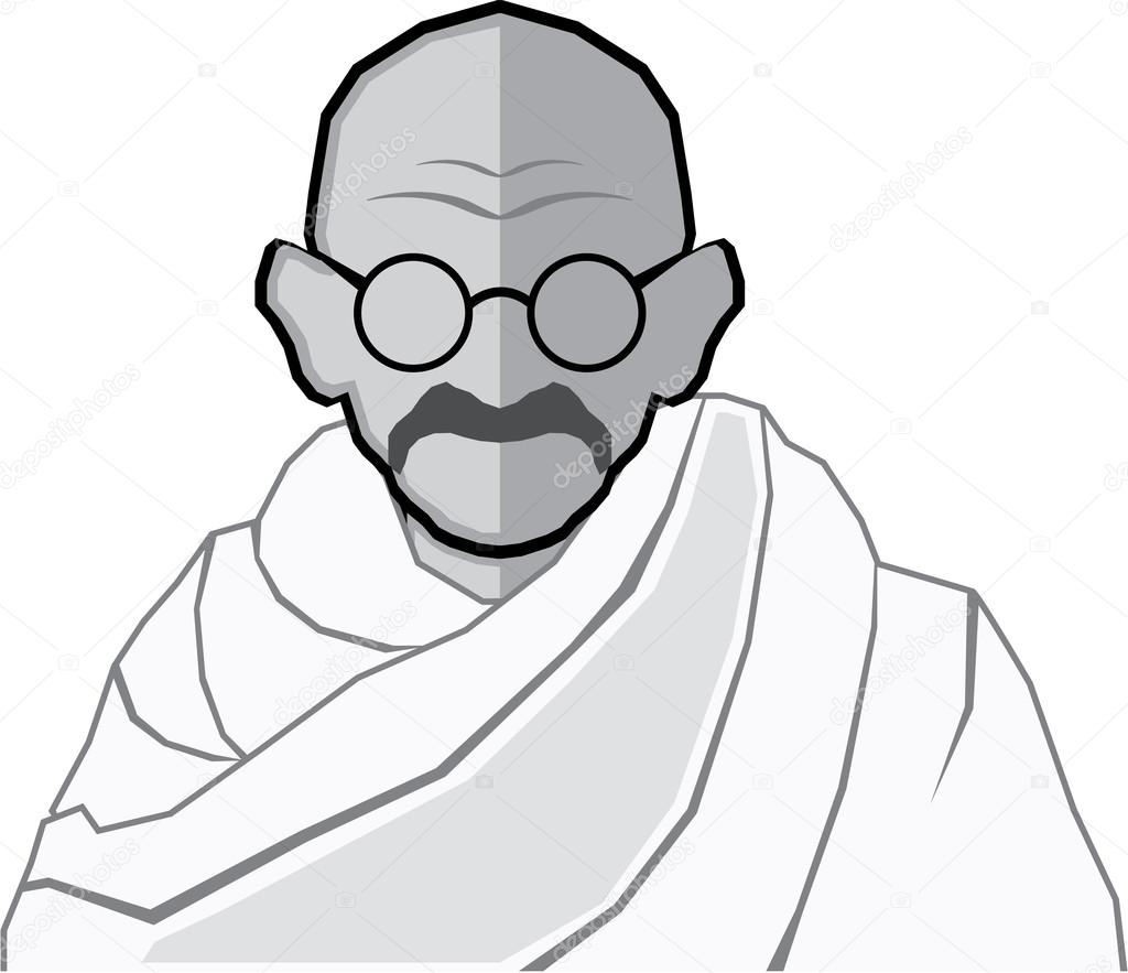 Ghandi Vector