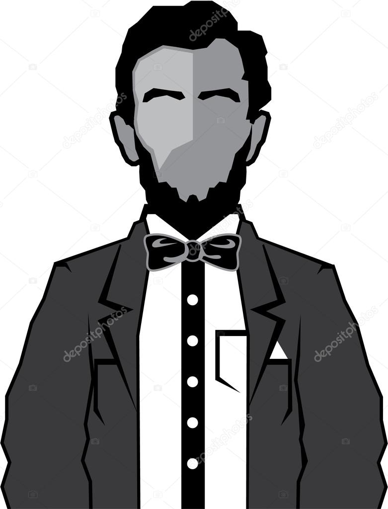 Lincoln cartoon vector