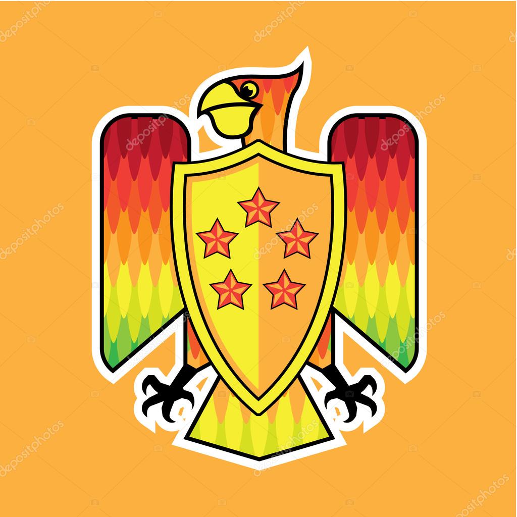 Firebird Shield logo vector