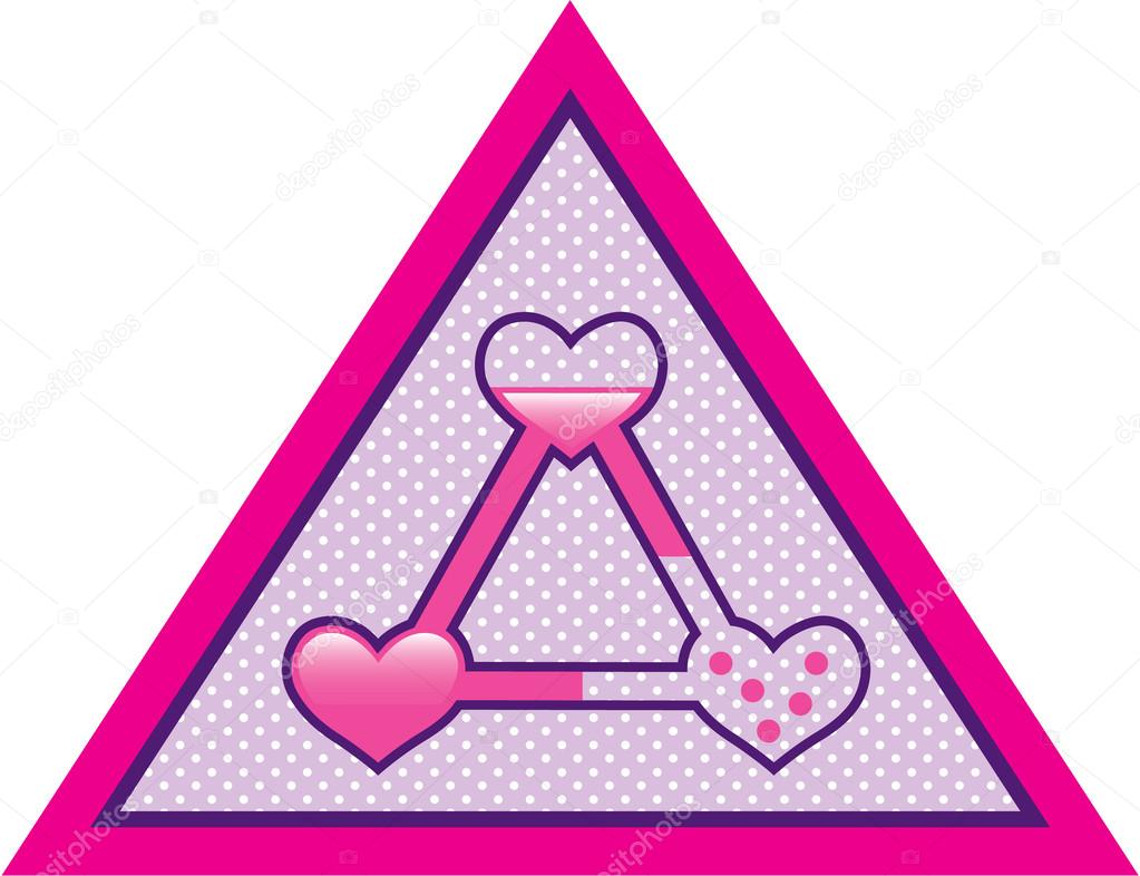 Love Triangle Vector Artwork Premium Vector In Adobe Illustrator Ai Love Triangle Vector Artwork Premium Vector In Adobe Illustrator Ai