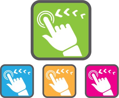 dokunmatik ekran simgesi