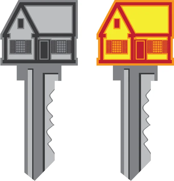 Casa Key vector — Archivo Imágenes Vectoriales