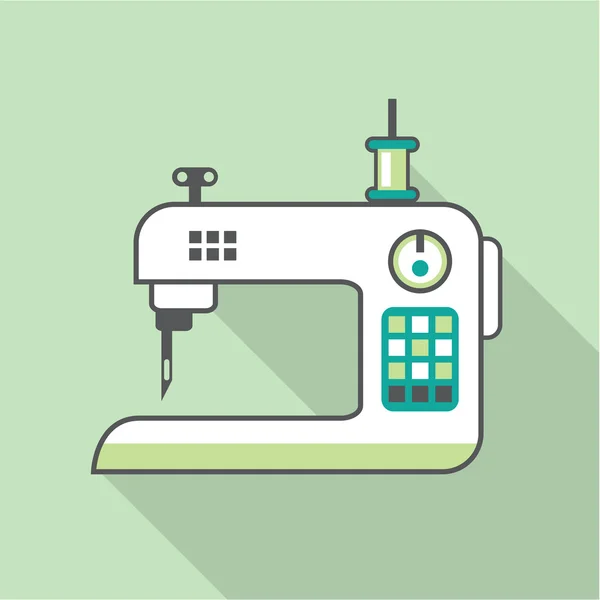 Вектор швейной машины — стоковый вектор