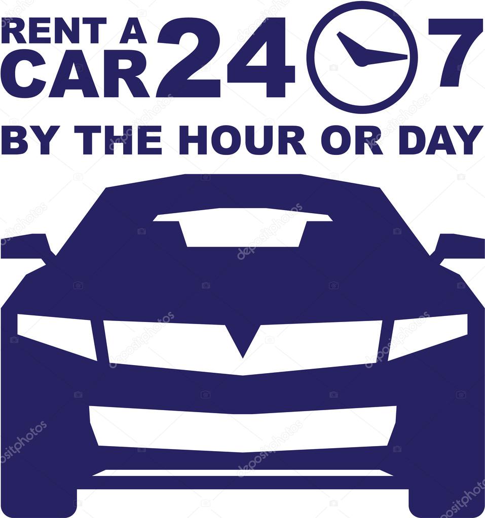 Car rentals by the hour or day 24-7