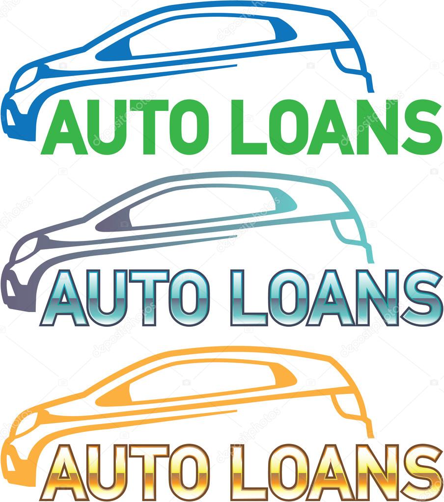 Auto Loan Vector logo illustration