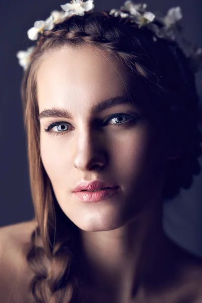 Slovanské krásy dívka — Stock fotografie