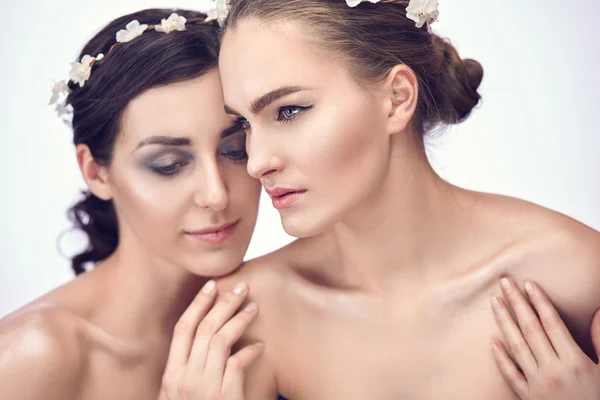 Deux jeunes filles beauté — Photo