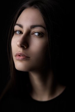 Doğal esmer güzellik - makyaj