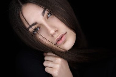 doğal esmer Güzellik