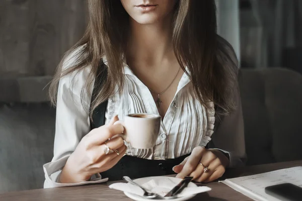 Business mood and coffee — Stock Photo, Image